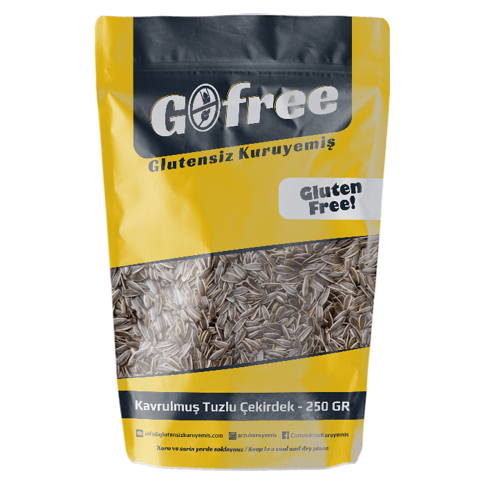 Glutensiz Tuzlu Çekirdek (Siyah)