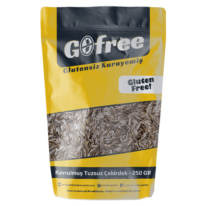 Glutensiz Tuzsuz Çekirdek (Siyah)